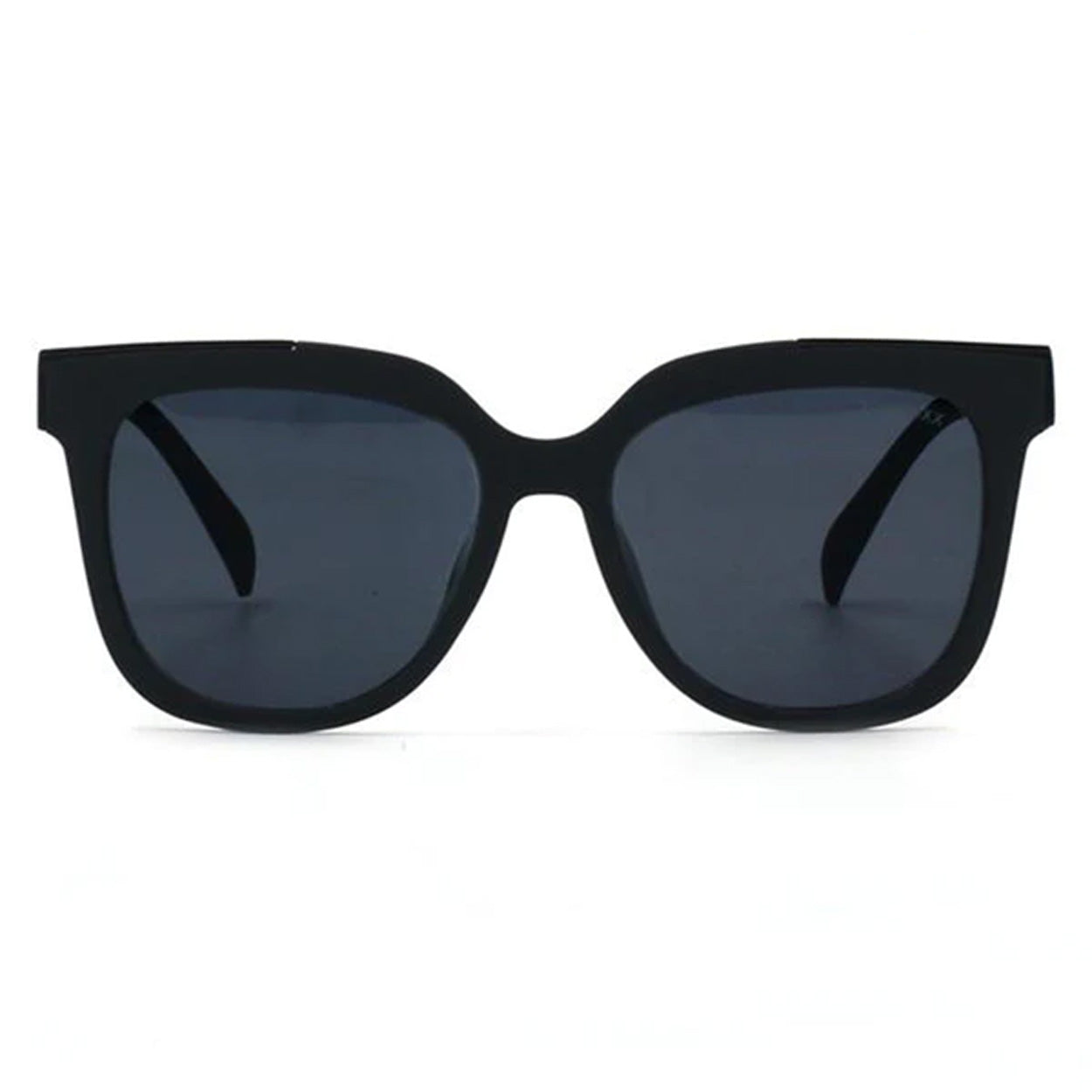Coco - Sustainable Black Frame Black Lens Wayfarer Sunglasses - Concordia Style Boutique