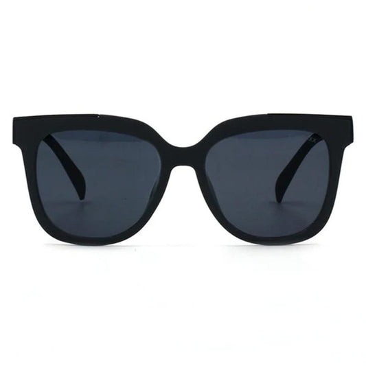 Coco - Sustainable Black Frame Black Lens Wayfarer Sunglasses - Concordia Style Boutique
