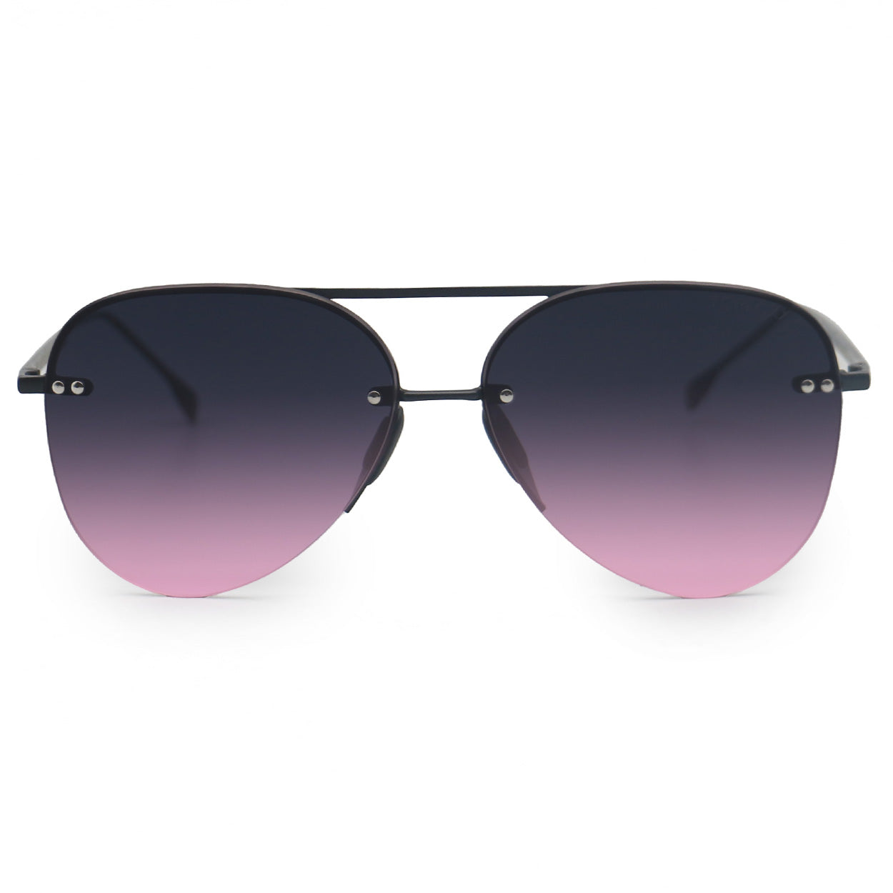 Smaller Megan 2 Faded Purple Pink - Tangle Free Aviator Sunglasses - Concordia Style Boutique
