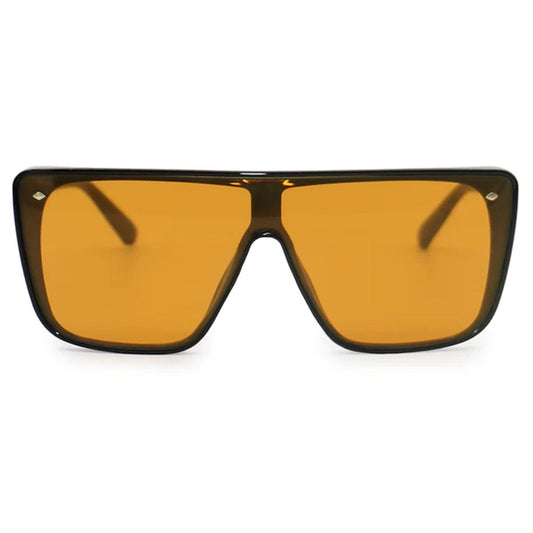 Sustainable Rayz - Limited Edition Yellow Squared Sunglasses - Concordia Style Boutique