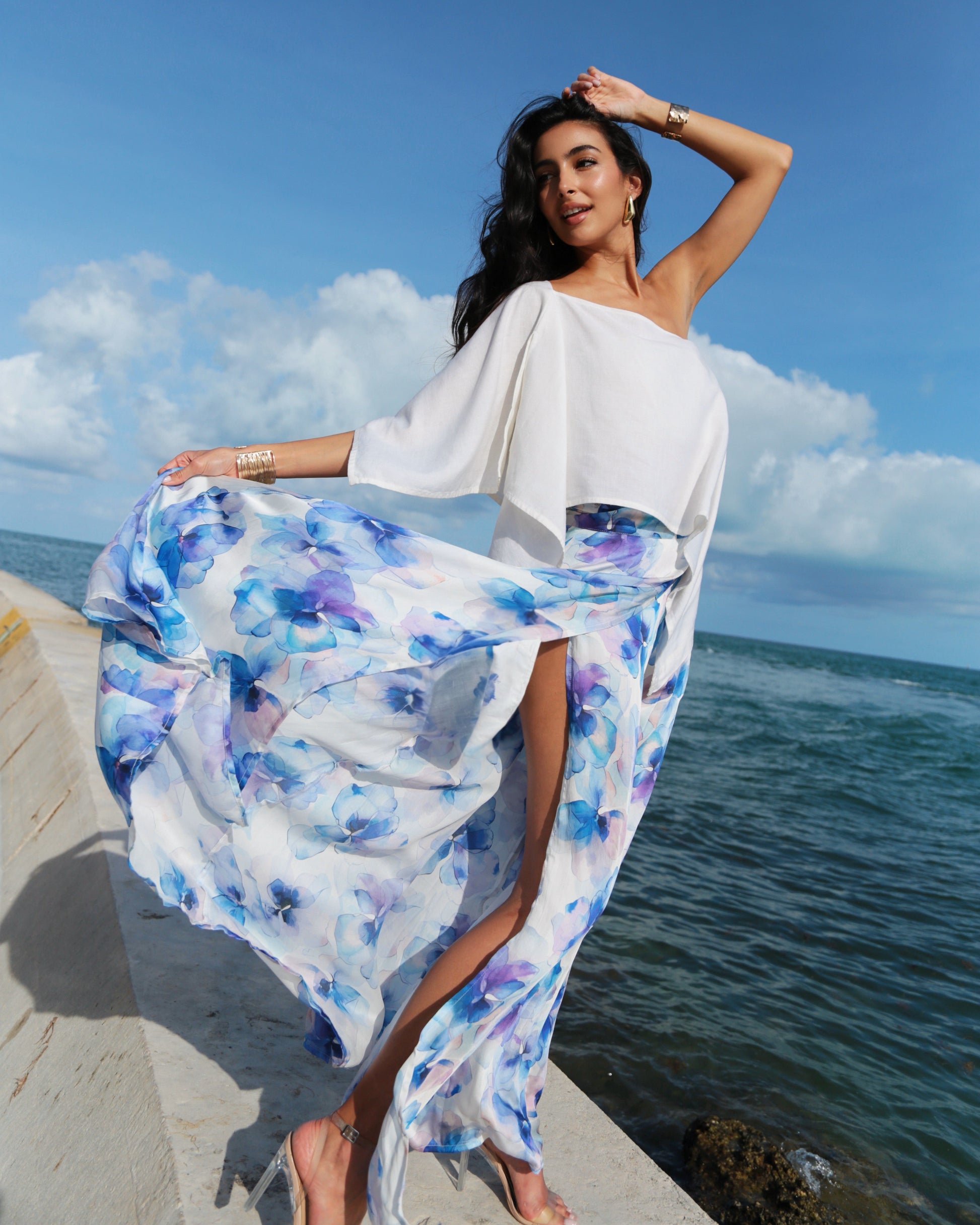 Show Skirt - Azzurra Bloom - Concordia Style Boutique