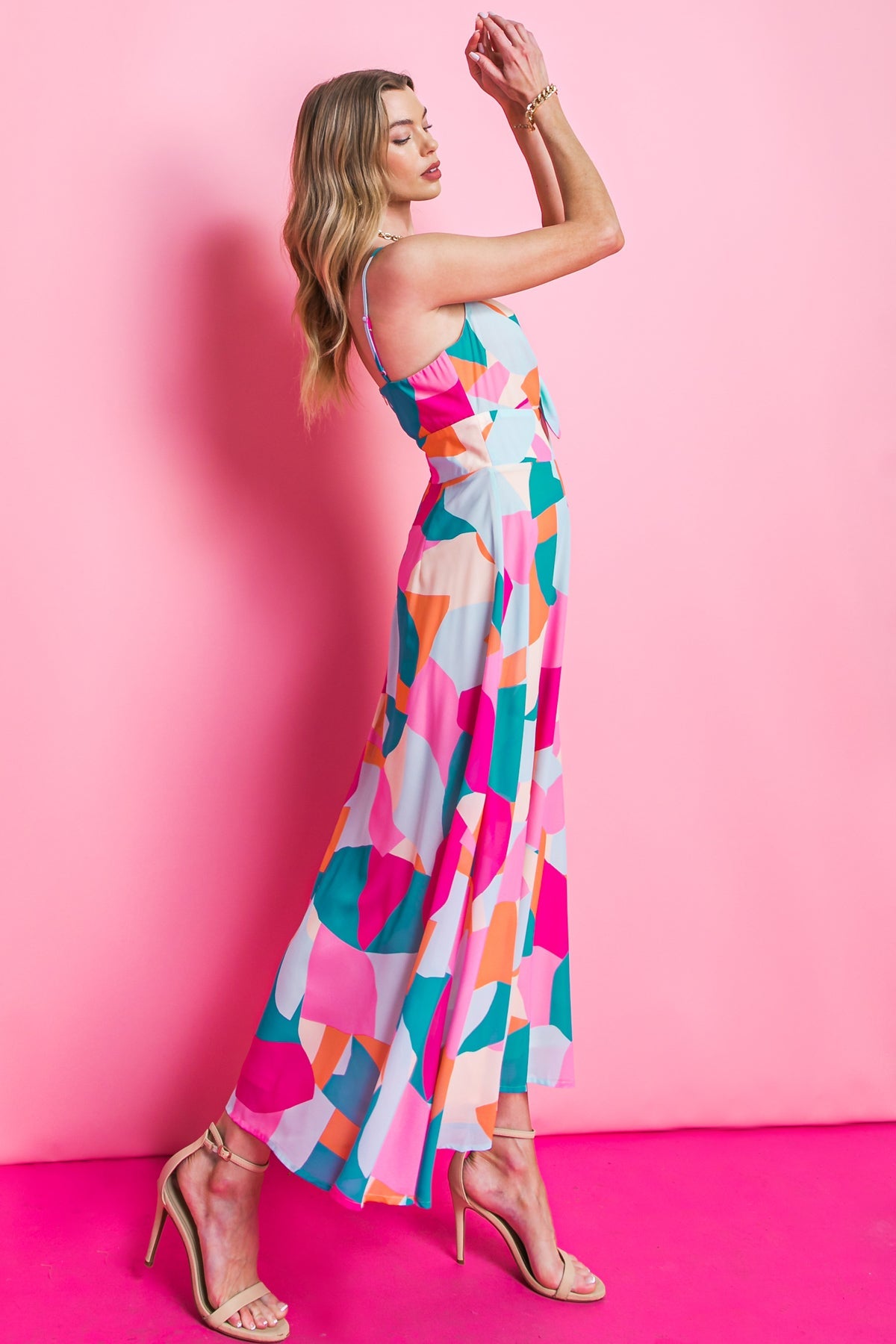 BLUE OCEAN BEACH WOVEN MIDI DRESS - Concordia Style Boutique