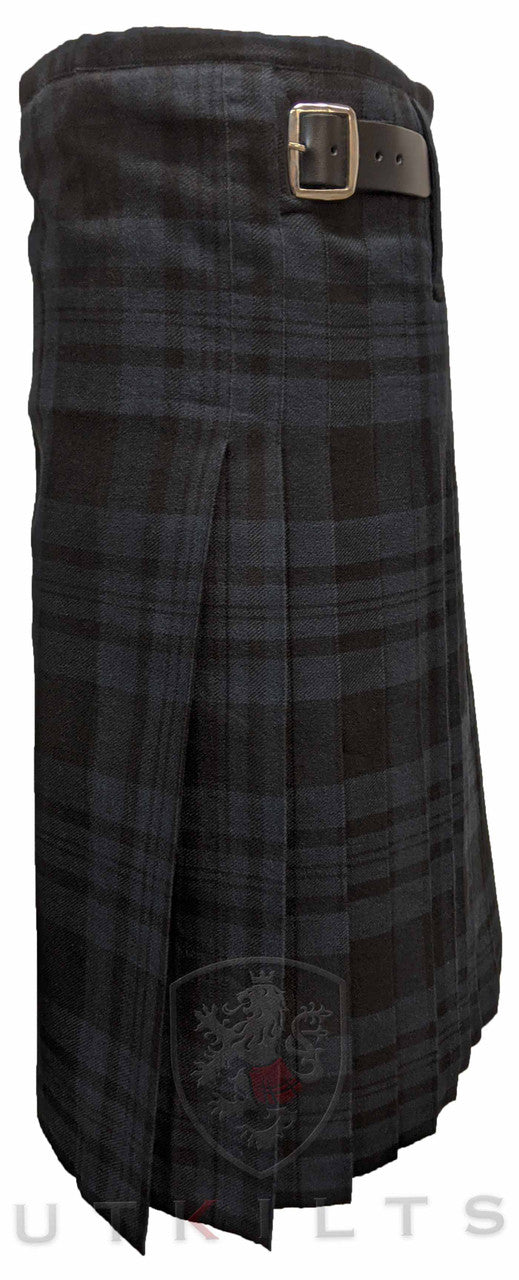 Traditional Kilt – Standard Wool, Black Isle