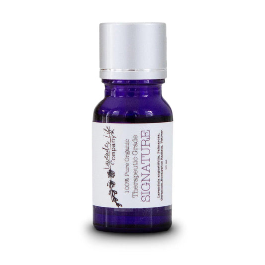 Signature Essential Oil Dropper - Signature Blend with Geranium, Eucalyptus and More - 100% Pure & Organic