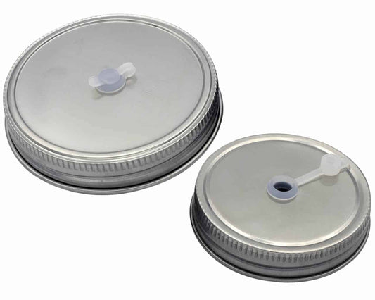 Silicone Straw Hole Grommets with Plugs for Mason Jar Lids 40 Pack - Concordia Style Boutique