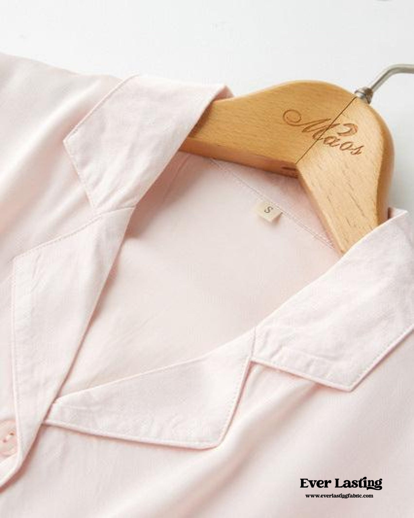 Silky Classic Morandi Silky Pajama Set / Pink