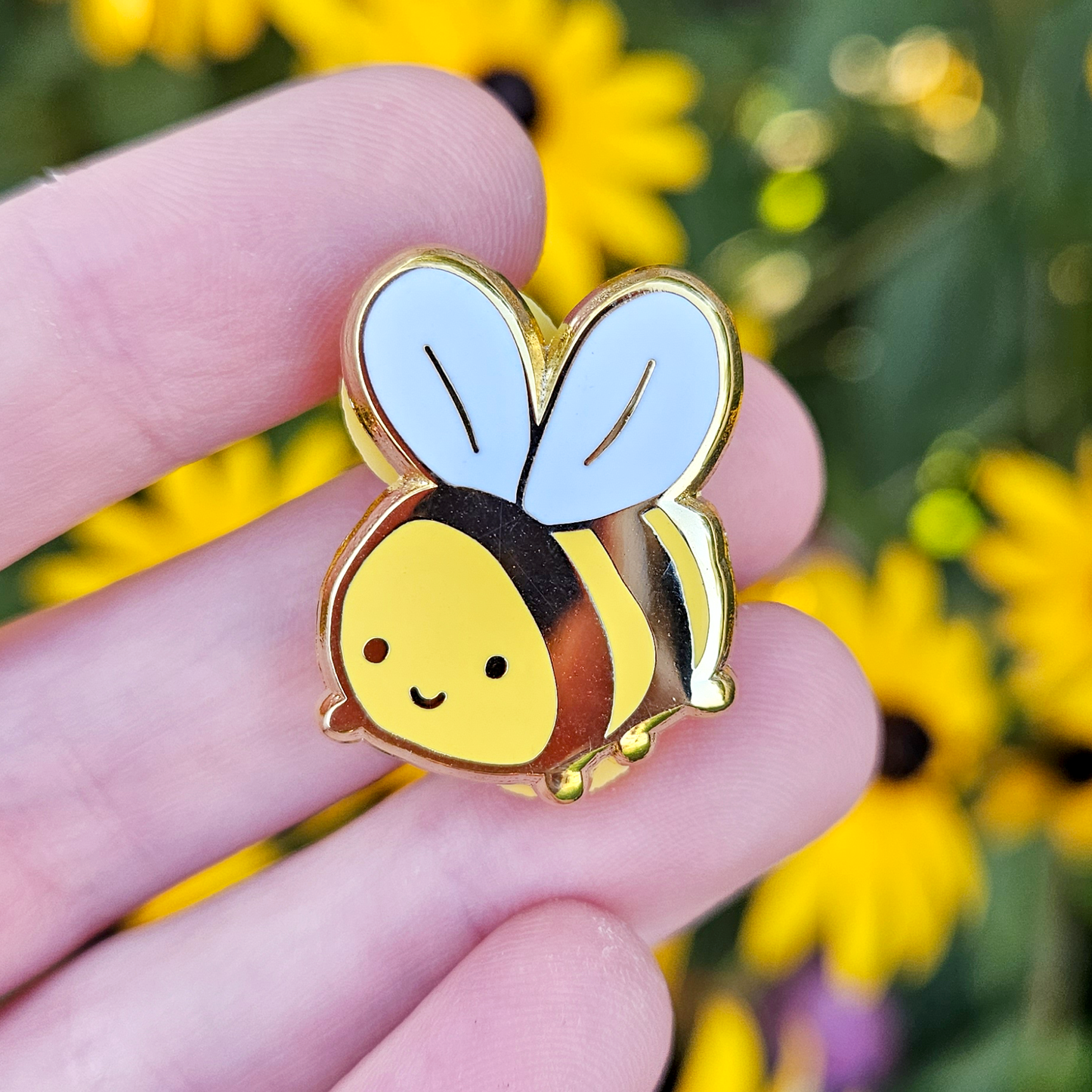 Silly Bee - Hard Enamel Pin - Concordia Style Boutique