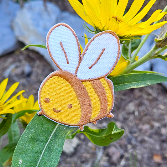 Silly bee Iron on Patch - Concordia Style Boutique
