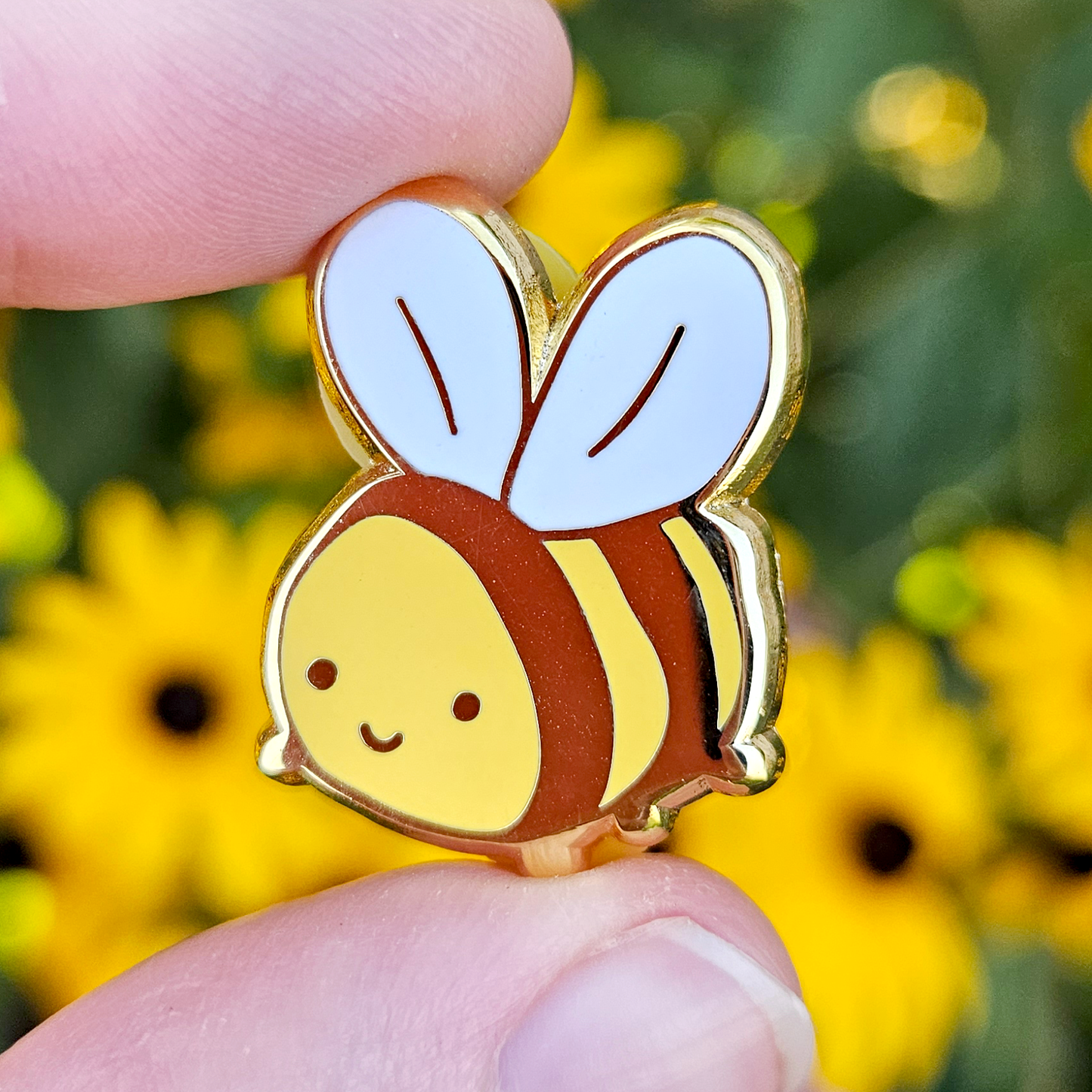 Silly Bee - Hard Enamel Pin - Concordia Style Boutique