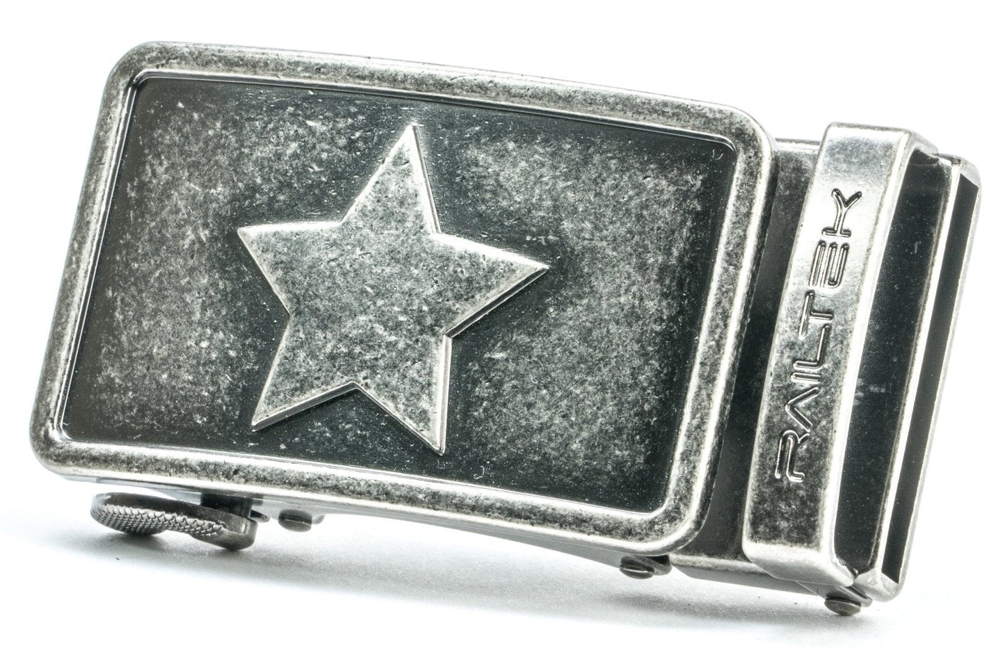 SILVER STAR Railtek™ Belt Buckle - Concordia Style Boutique
