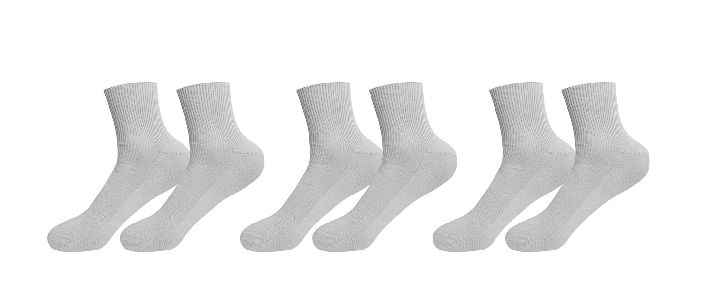 tittimitti® 100% Organic Combed Cotton Luxury Men's Socks. 3 Pairs. Made in Italy.