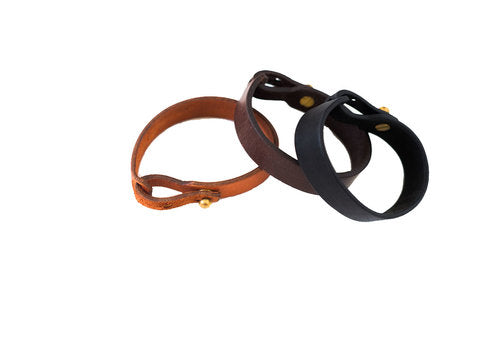 Single Wrap Leather Bracelet
