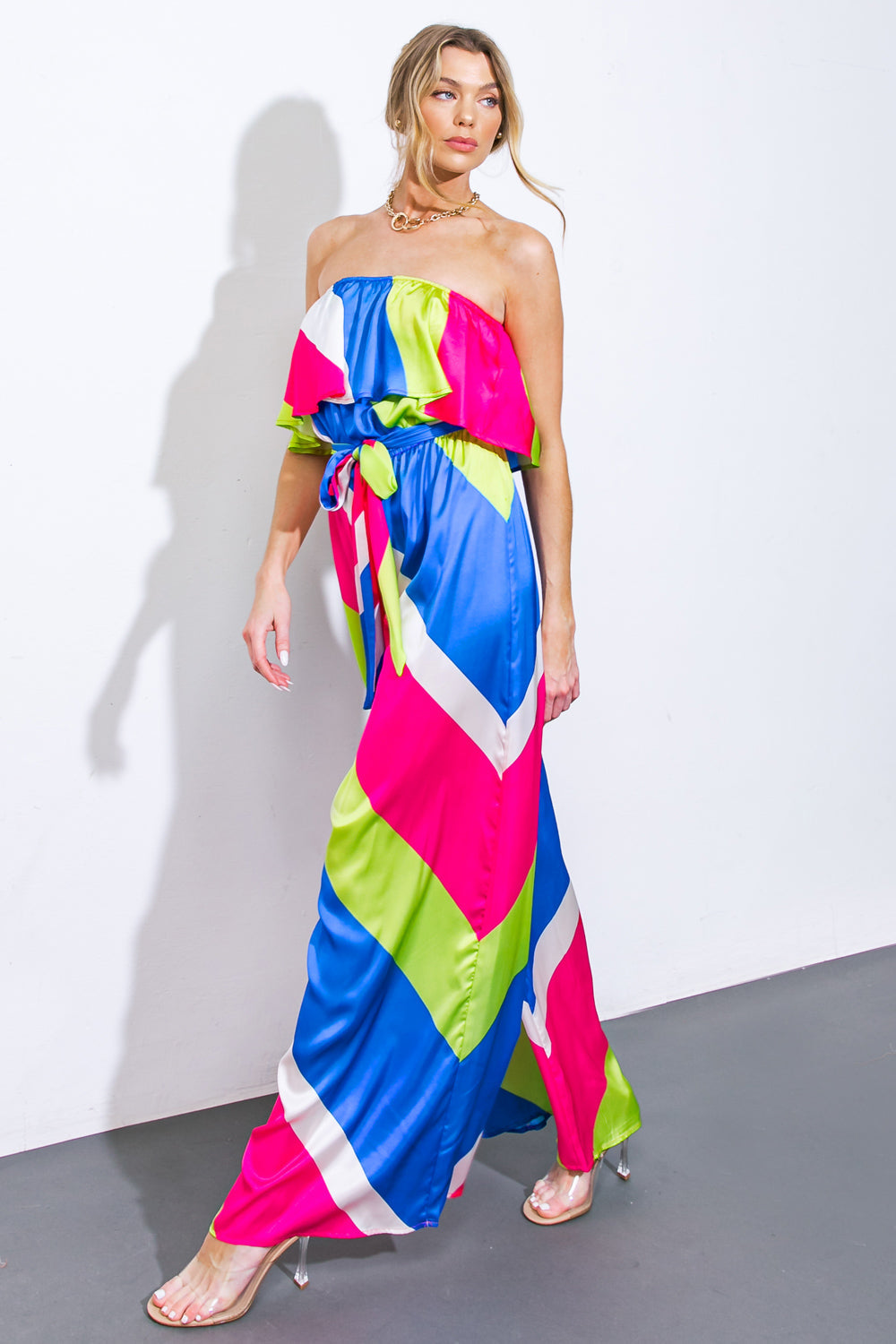 BROADWALK DREAM WOVEN JUMPSUIT - Concordia Style Boutique