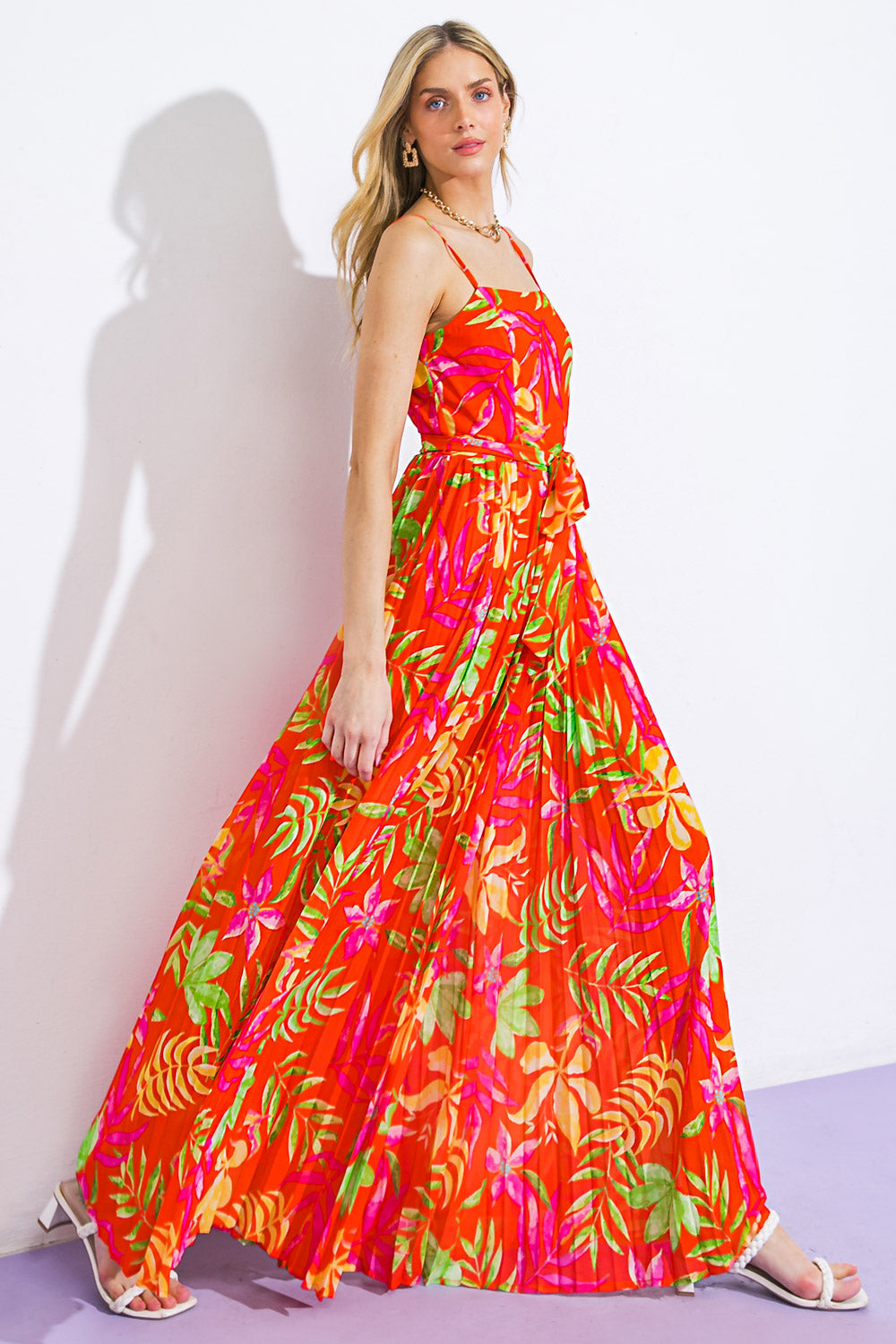 BLOSSOMING WITH JOY WOVEN JUMPSUIT - Concordia Style Boutique