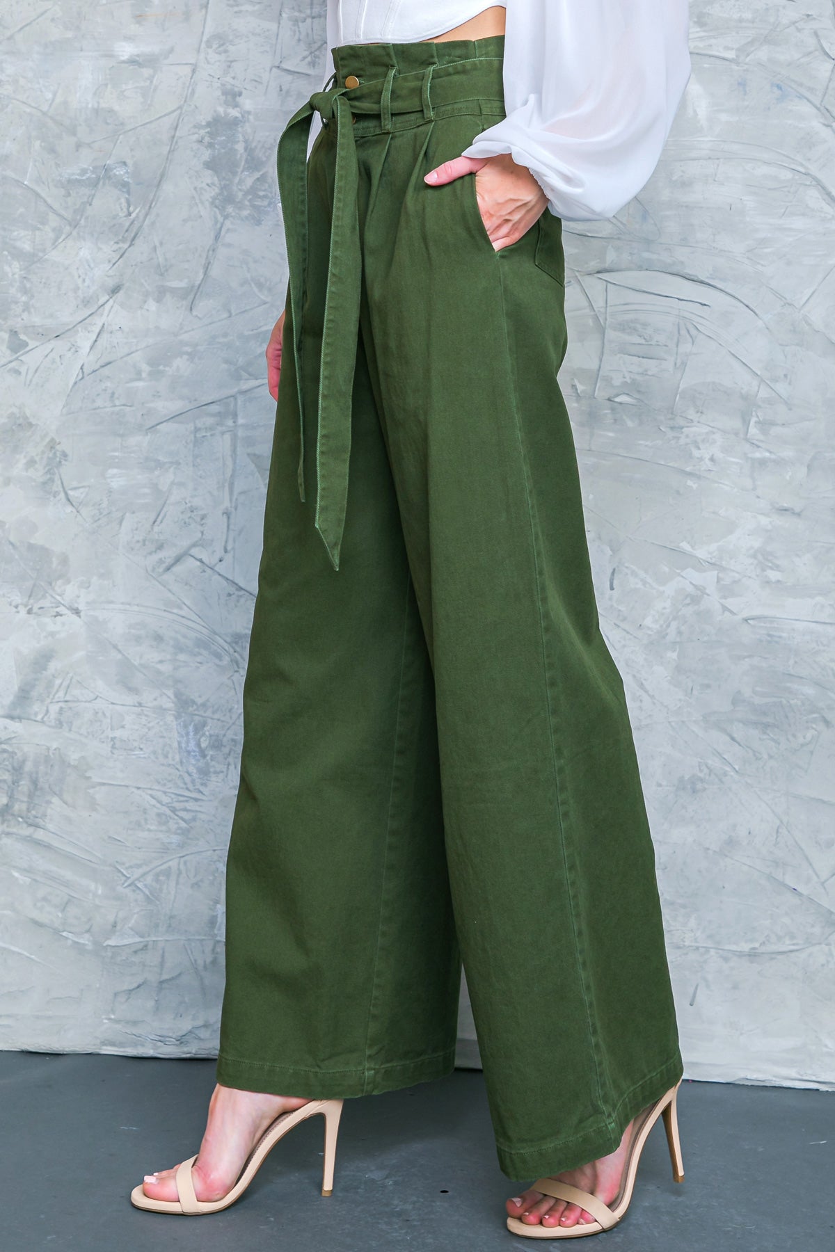 BIG MOMENT TWILL PANTS - Concordia Style Boutique