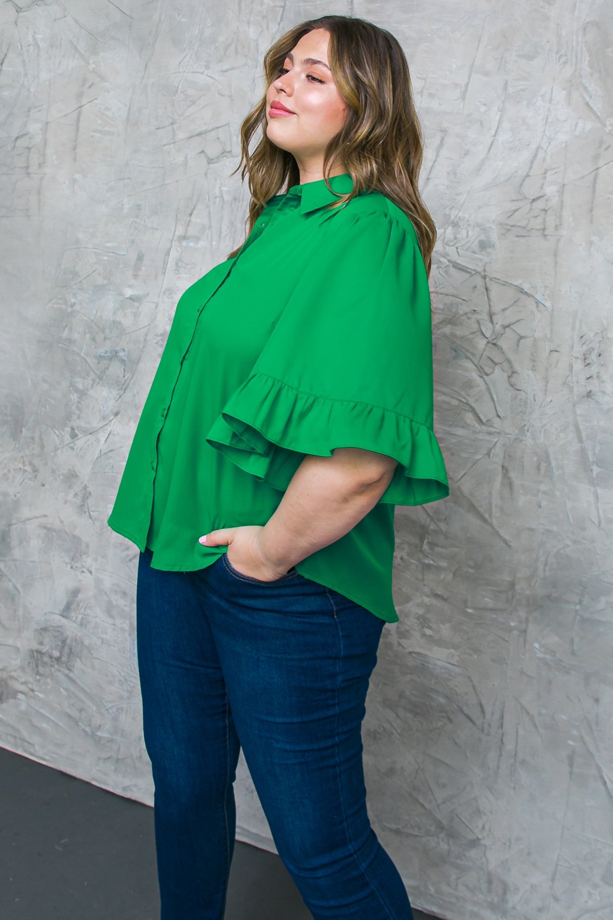 BACK TO BUSINESS WOVEN TOP - Concordia Style Boutique