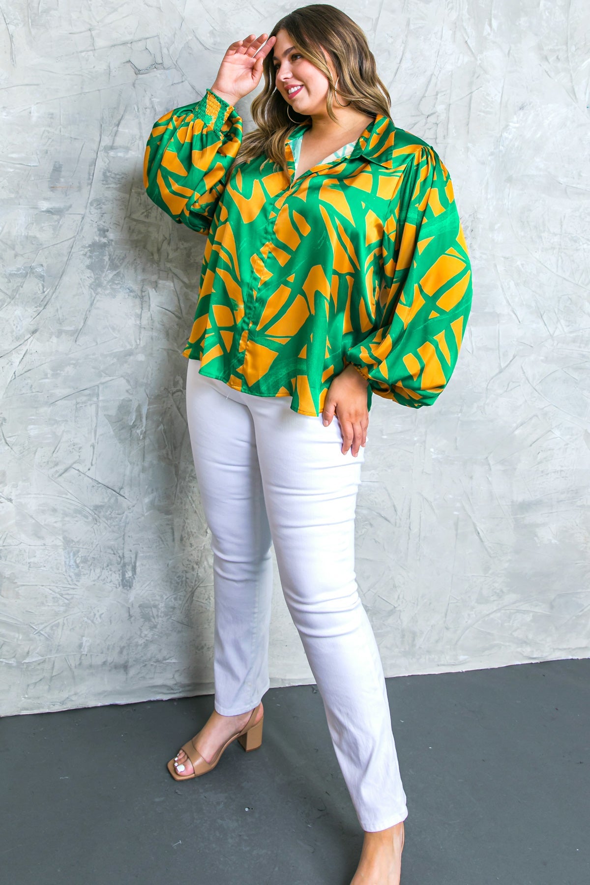 ALWAYS ABOUT YOU WOVEN TOP - Concordia Style Boutique