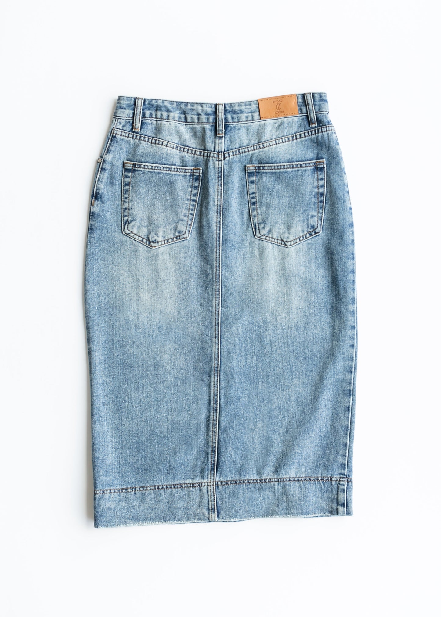 Skylar Button Front Midi Skirt - Concordia Style Boutique