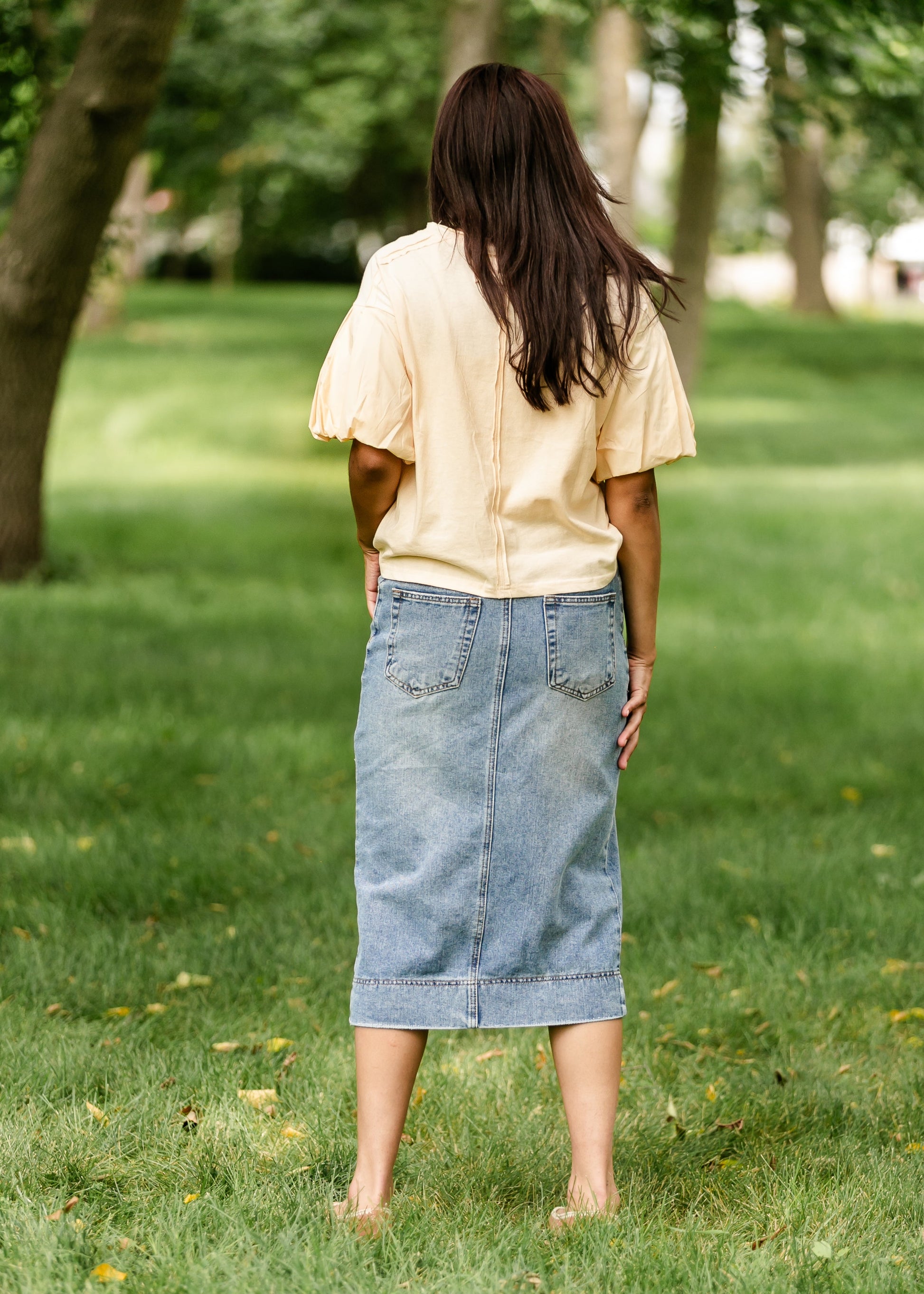 Skylar Button Front Midi Skirt - Concordia Style Boutique