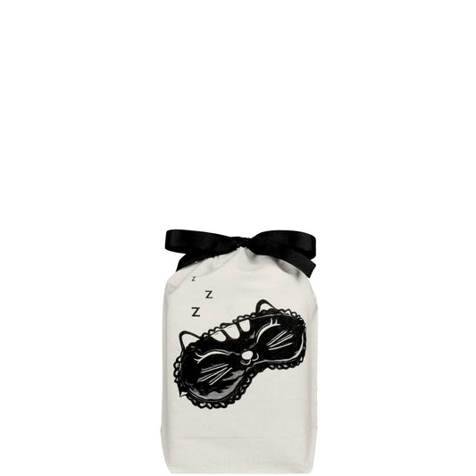 Cat Sleepy Mask Bag, Cream - Concordia Style Boutique