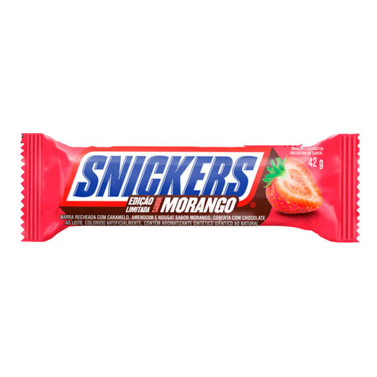 Snickers Morango (42g)(Brazil) - Concordia Style Boutique