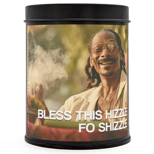 Snoop Dogg "Bless This Hizzle" Scented Candle - Premium Candle from The Original Underground - Just $15.99! Shop now at Concordia Style Boutique