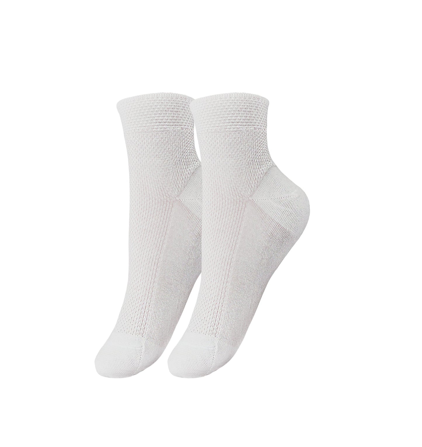 tittimitti 100% Organic Mercerized Cotton "Filo di Scozia" Women's Socks 1 Pair. Made in Italy