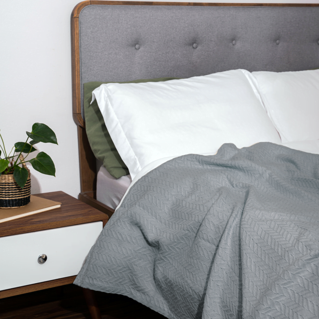 Herringbone Cotton Blanket - Concordia Style Boutique