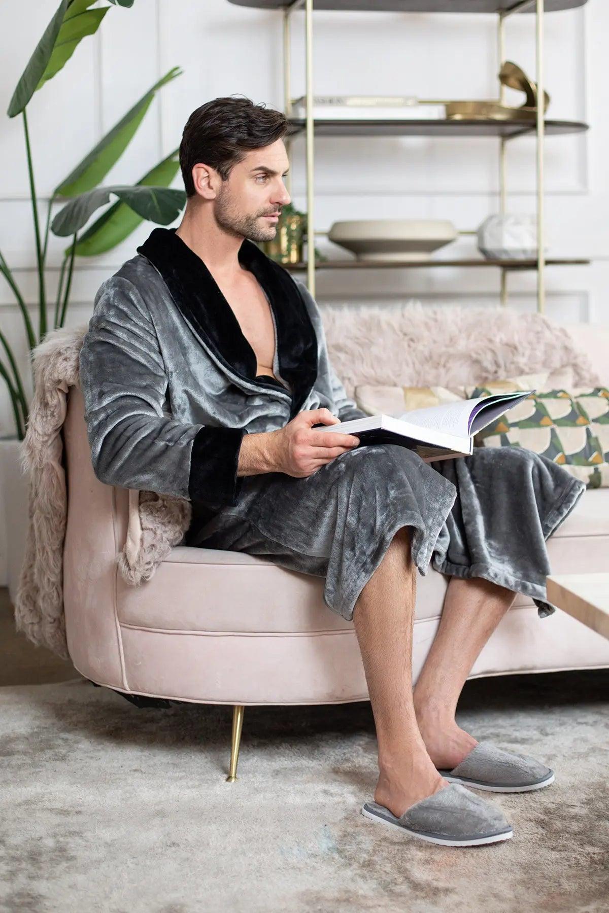 Cozy Mens Plush Robes – Built for Comfort, Designed to Last - Concordia Style Boutique