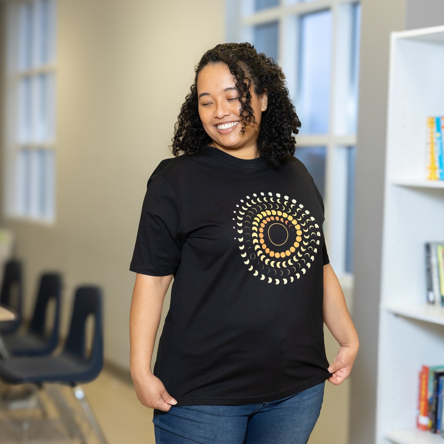 Solar Eclipse Unisex Adults T-Shirt