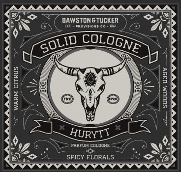Solid Cologne - Hurytt - 0.35 oz Liner + Vessel