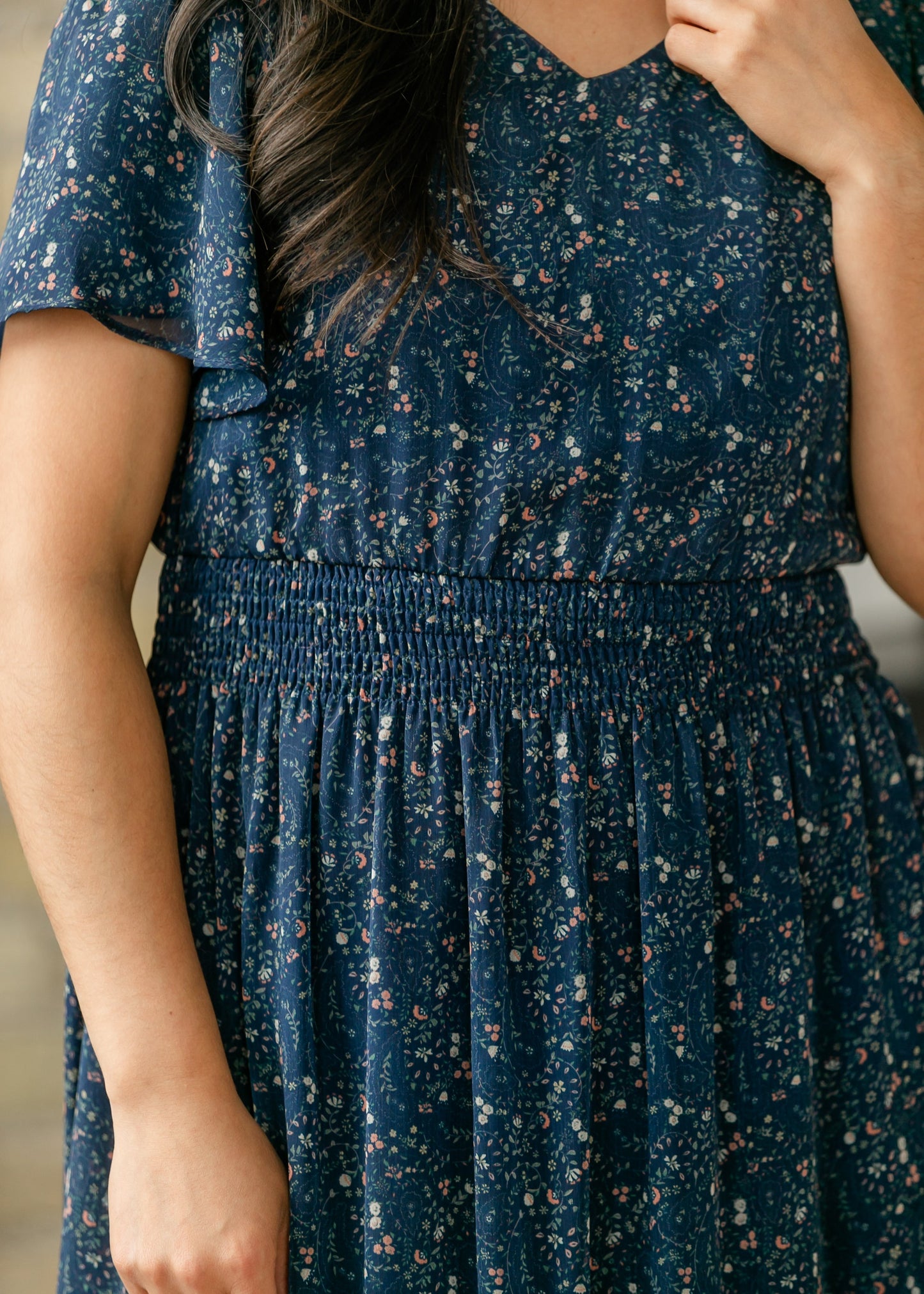 Sophie Floral Midi Dress