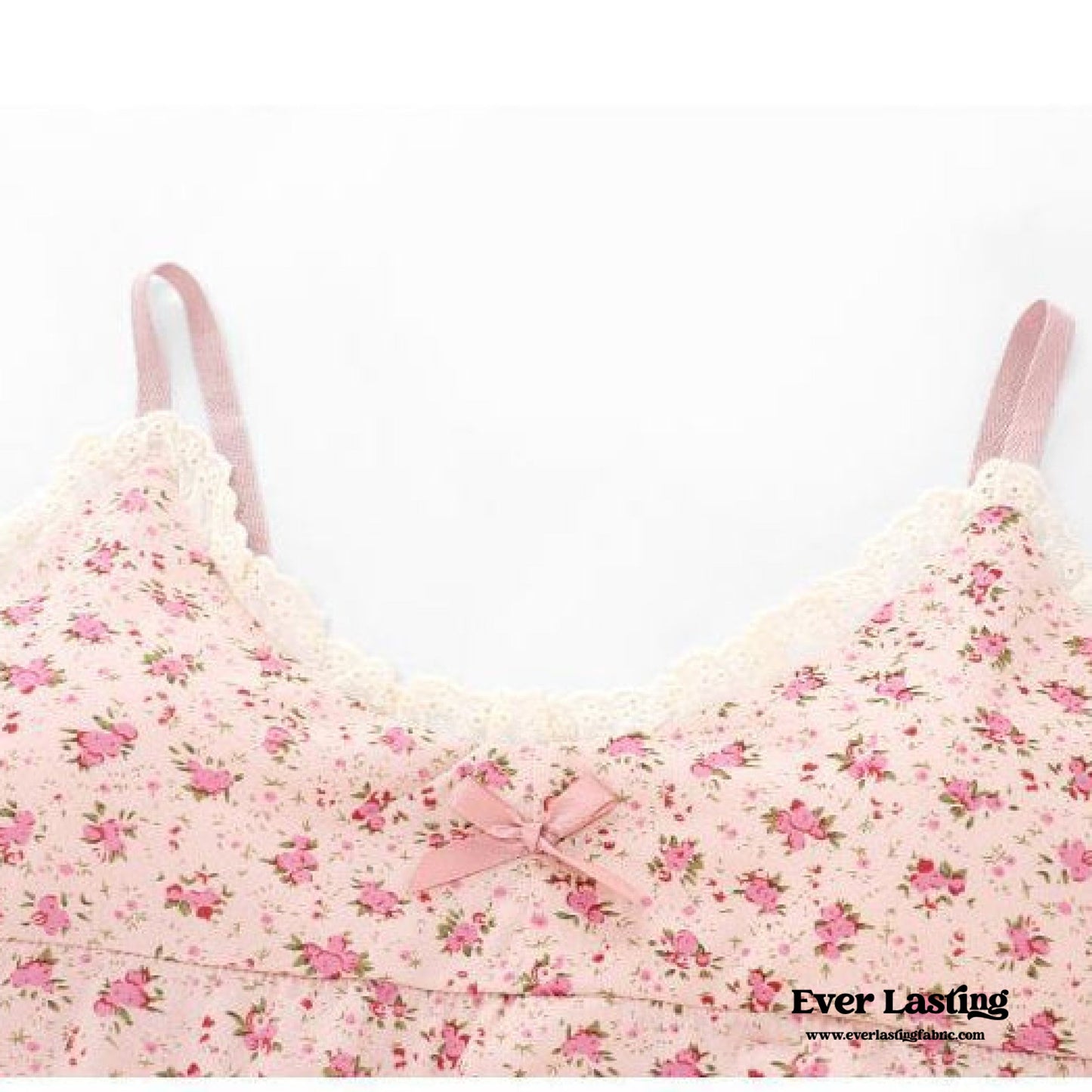 Sophie Pastoral Floral Pajama Set / Red