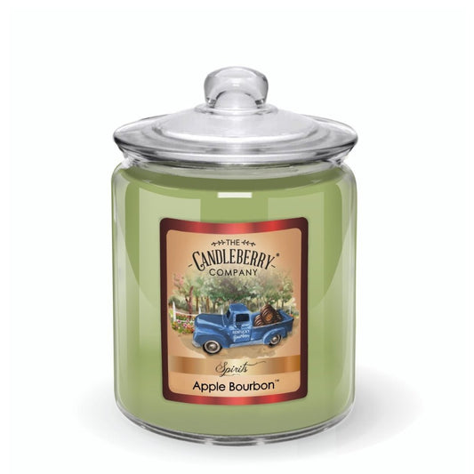 SPIRITS - Apple Bourbon™, 3 - Wick, Candy Jar Candle (Collective) - Concordia Style Boutique