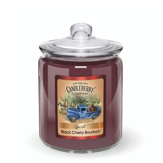 SPIRITS - Black Cherry Bourbon™, 3 - Wick, Candy Jar Candle (Collective) - Concordia Style Boutique