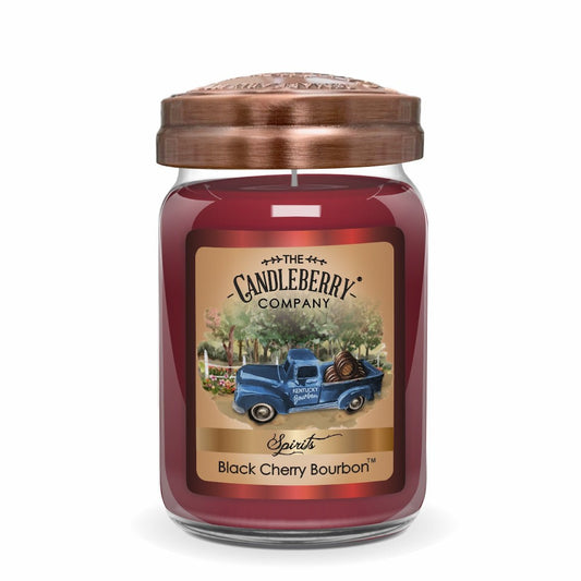 SPIRITS - Black Cherry Bourbon™, Large Jar Candle (Collective) - Concordia Style Boutique