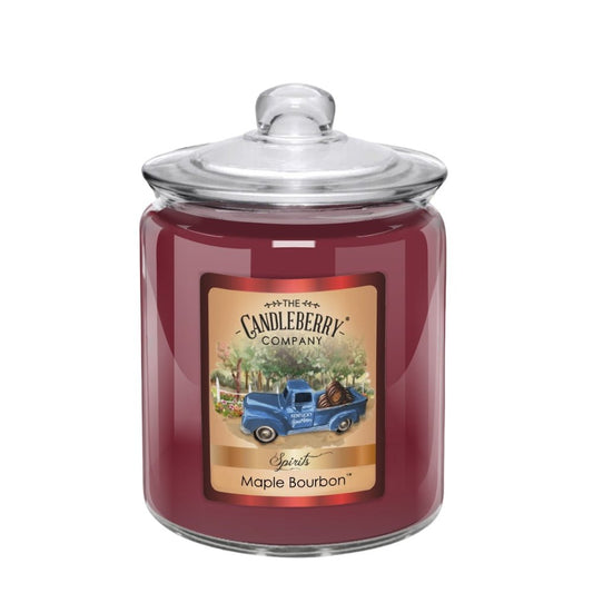 SPIRITS - Maple Bourbon™, 3 - Wick, Candy Jar Candle (Collective) - Concordia Style Boutique