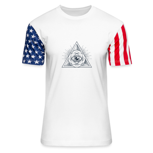 Adult Stars & Stripes T-Shirt | LAT Code Five™ 3976 - Premium Adult Stars & Stripes T-Shirt | LAT Code Five™ 3976 from SPOD - Just $26.92! Shop now at Concordia Style Boutique