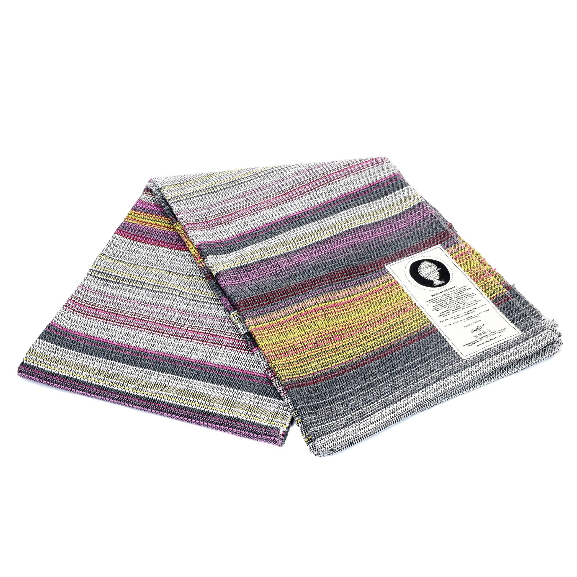 Povoa Yoga Blanket Grey and Pink - Concordia Style Boutique