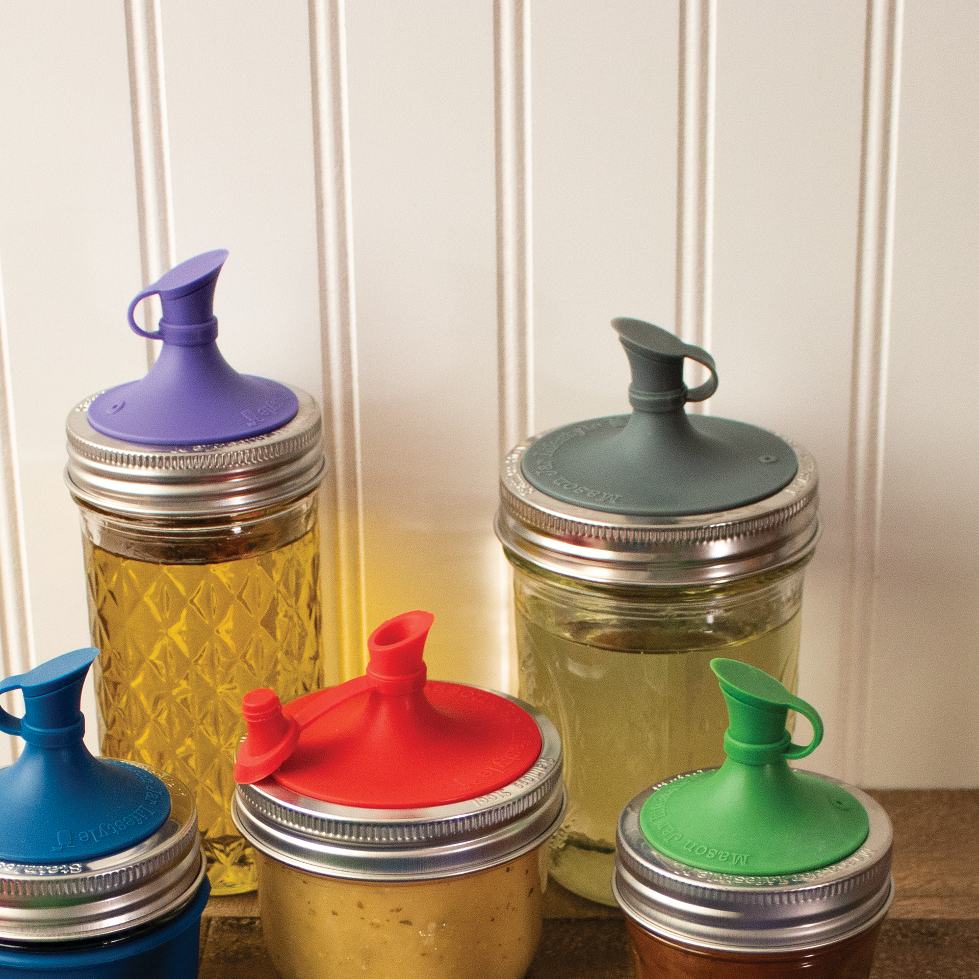 Rust Proof Stainless Steel Bands / Rings for Mason Jars 5 Pack - Concordia Style Boutique