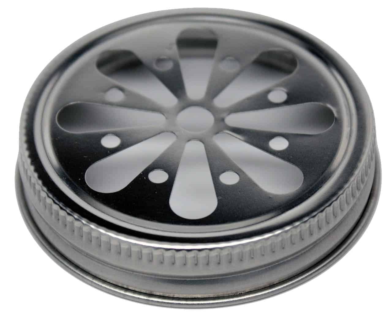 Daisy Cut Stainless Steel Lid for Mason Jars - Concordia Style Boutique