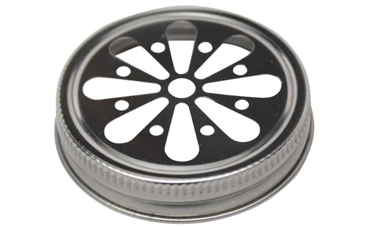 Daisy Cut Stainless Steel Lid for Mason Jars - Concordia Style Boutique