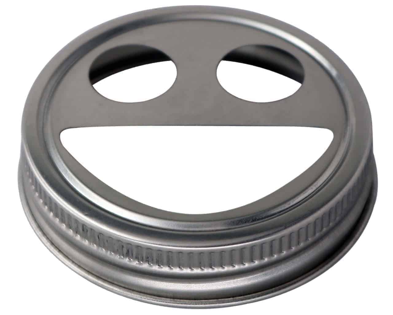 Toothbrush Holder Stainless Steel Lid for Mason Jars - Concordia Style Boutique