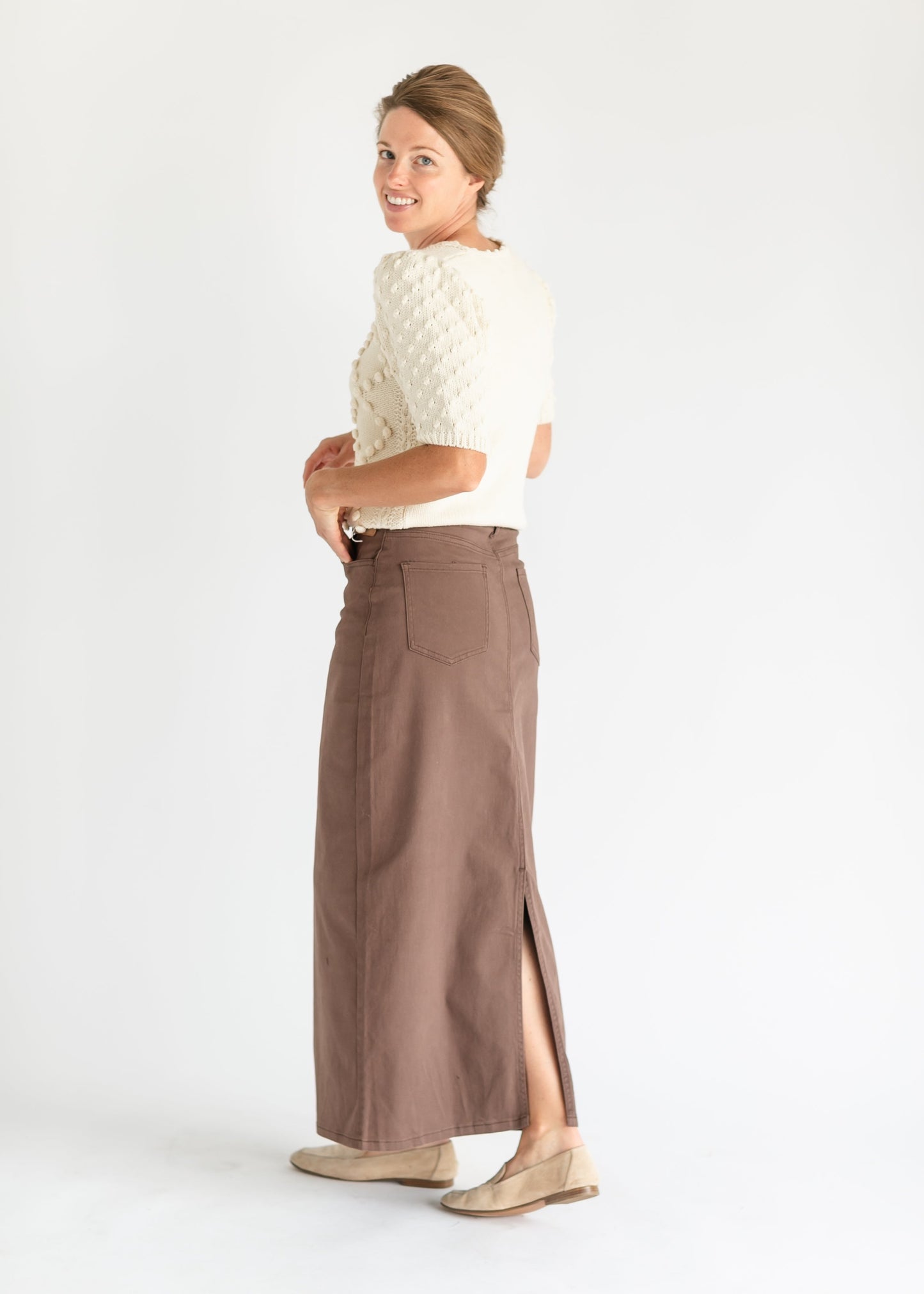 Stella Denim Maxi Skirt - Concordia Style Boutique