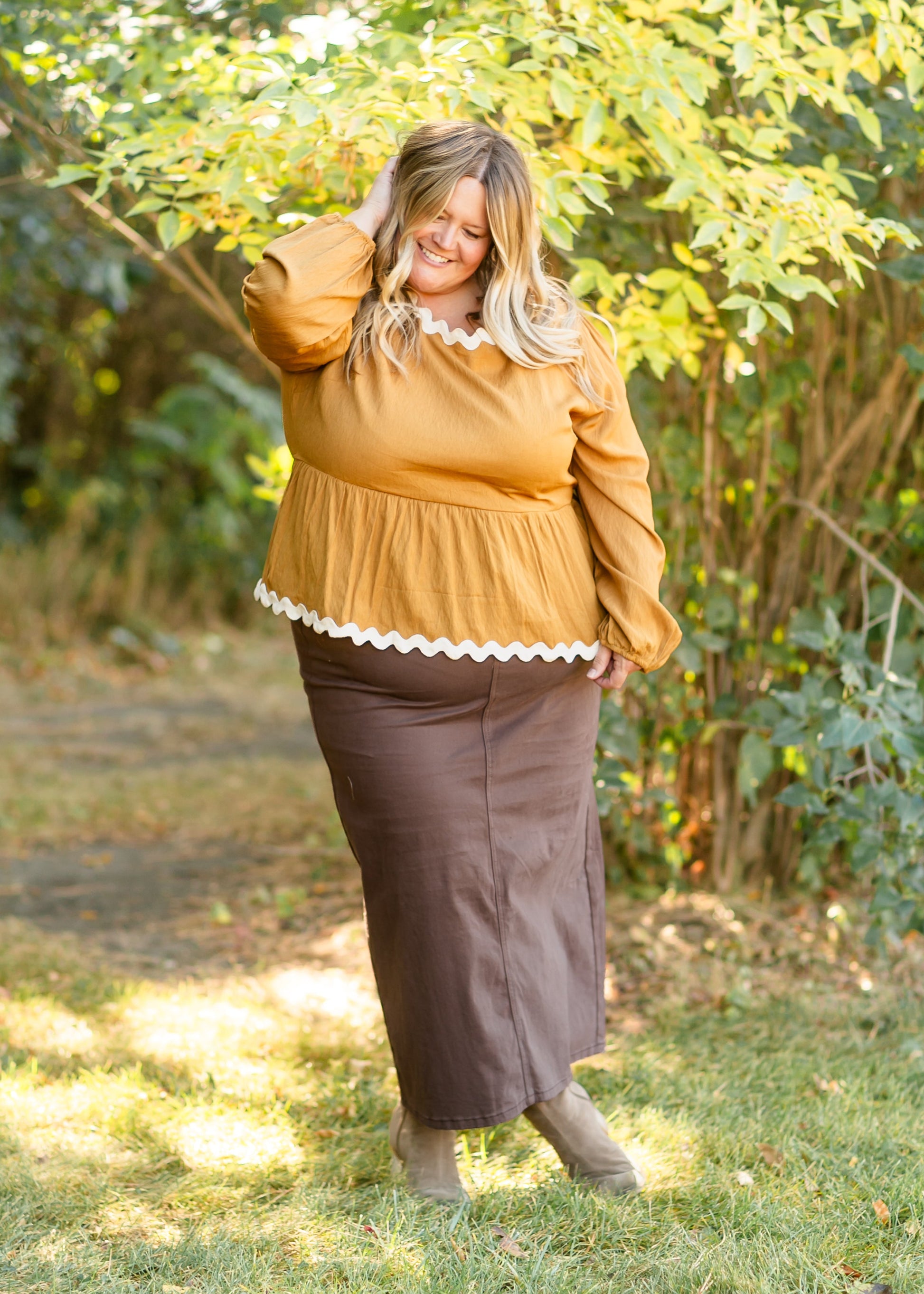 Stella Denim Maxi Skirt - Concordia Style Boutique