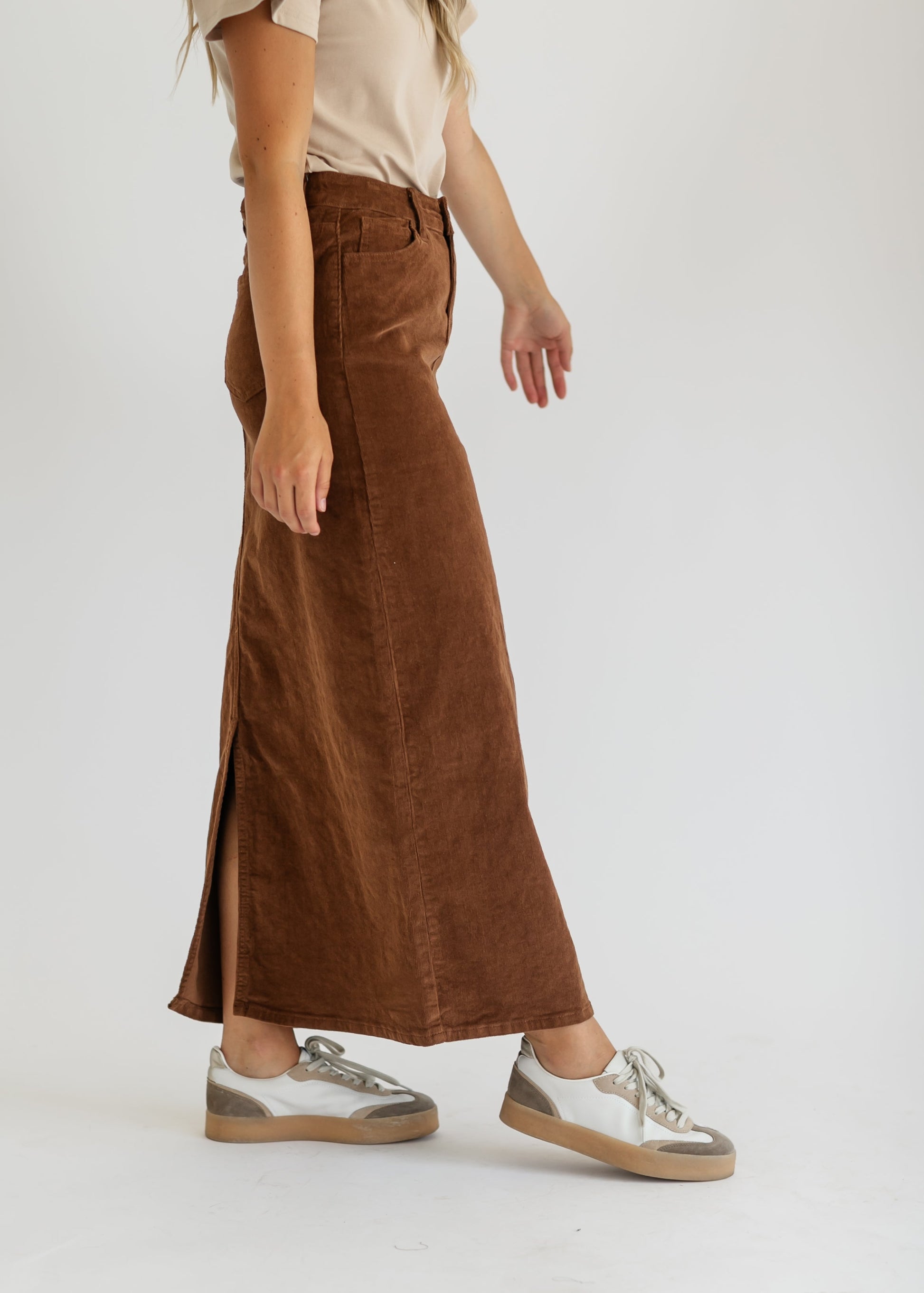 Stella Denim Maxi Skirt - Concordia Style Boutique