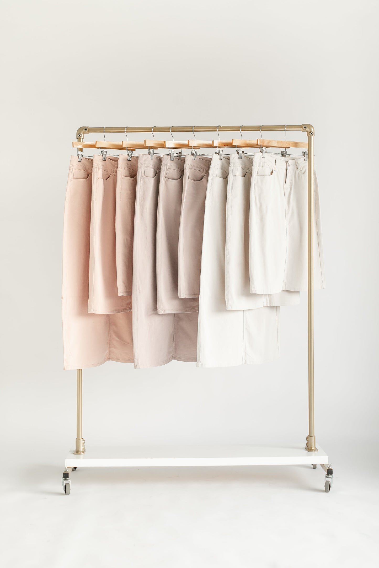 Stella Lilac Denim Maxi Skirt - Concordia Style Boutique