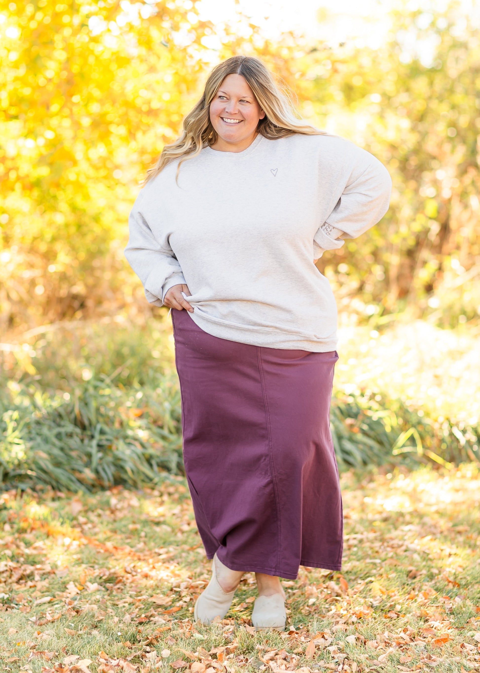 Stella Denim Maxi Skirt - Concordia Style Boutique