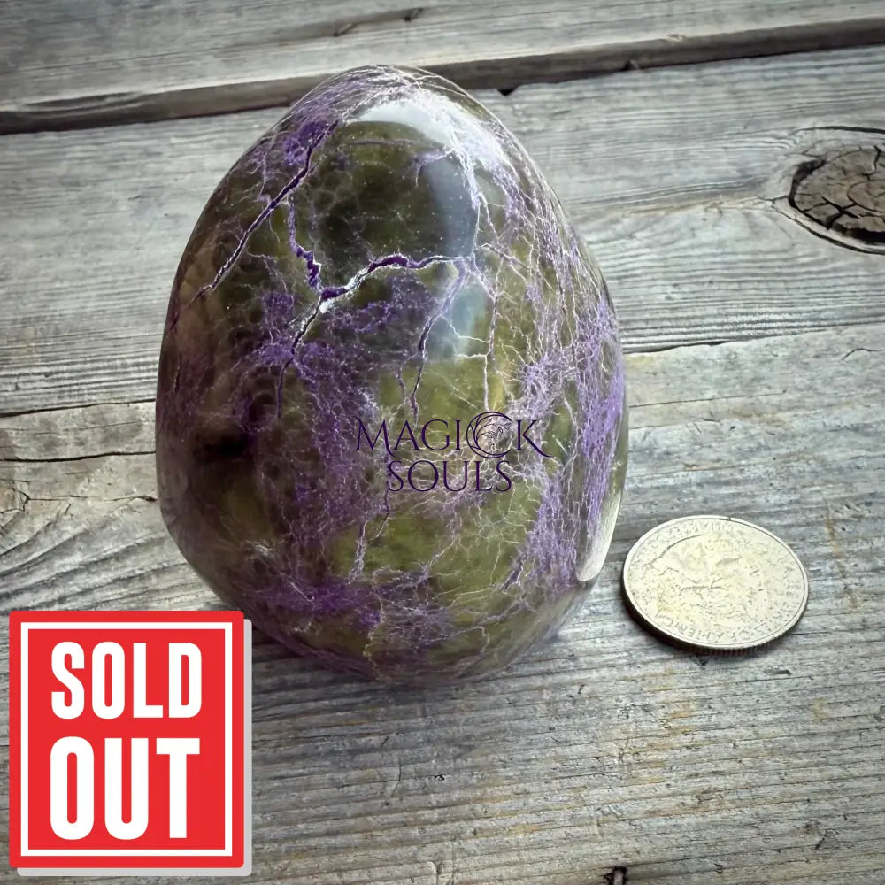 Stichtite with Serpentine Atlantisite Freeform – Barberton, South Africa