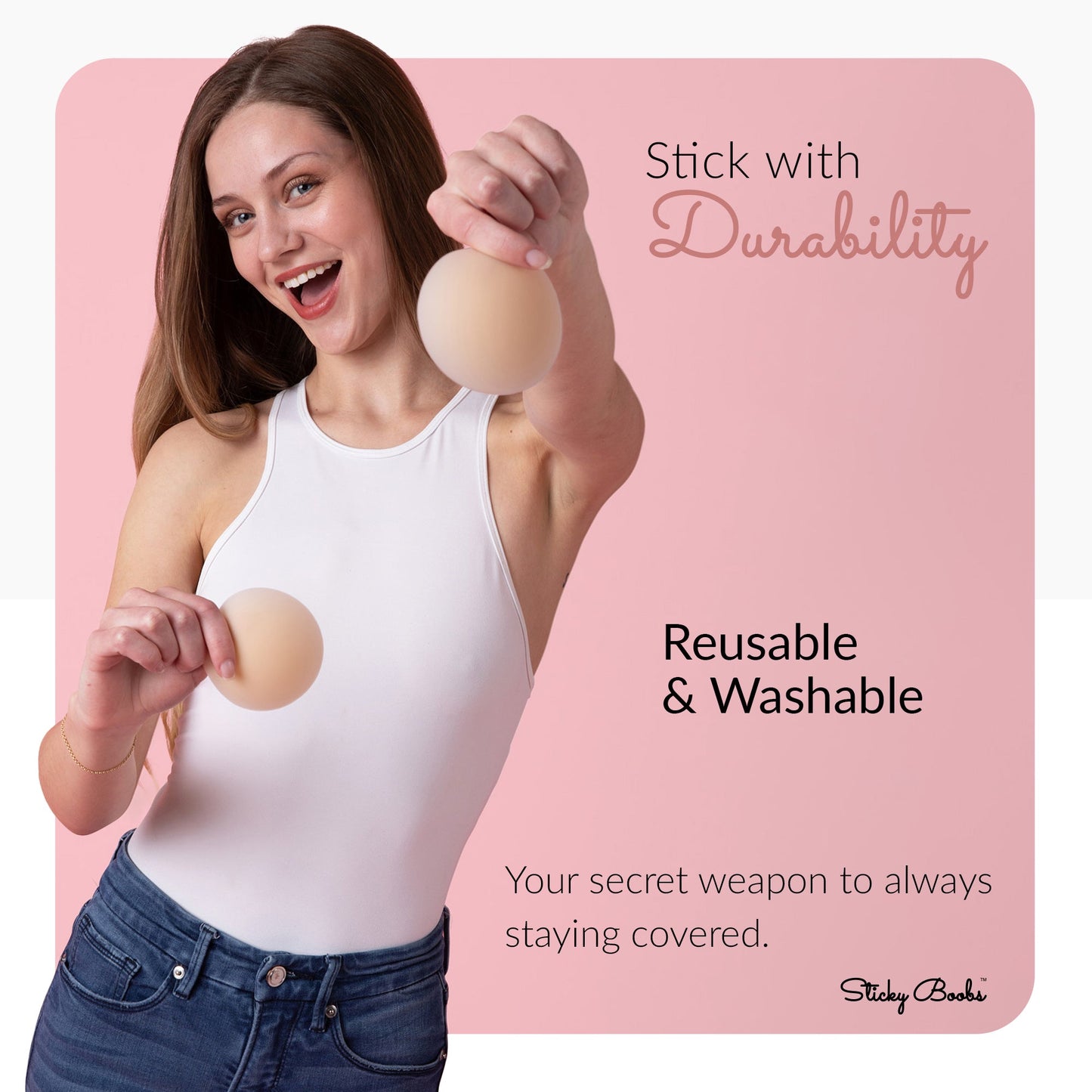 (Non - Adhesive) Sticky Boobs